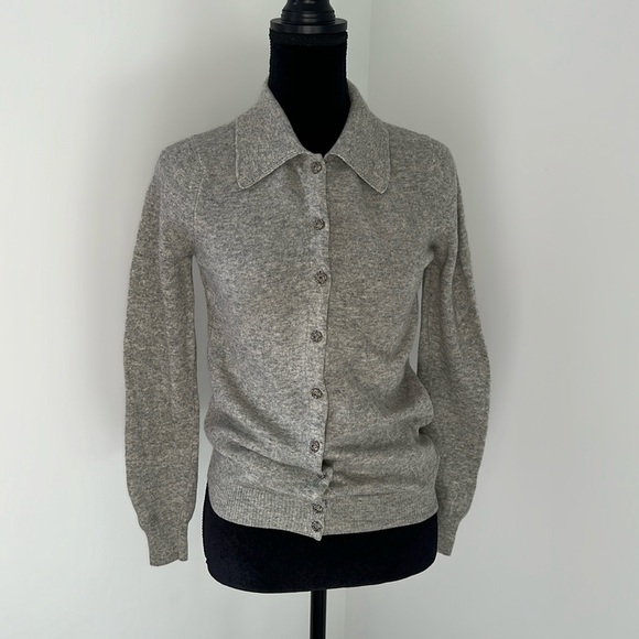 KNIT CARDIGAN - Picture 1 of 5